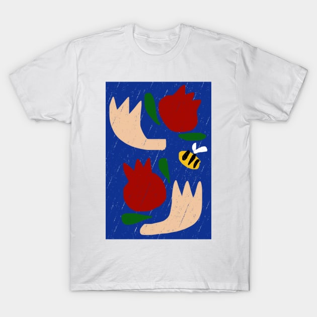 Poms &amp; Horns - Rosh Hashana Joy! T-Shirt by TillaCrowne